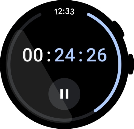 Contoh aplikasi stopwatch